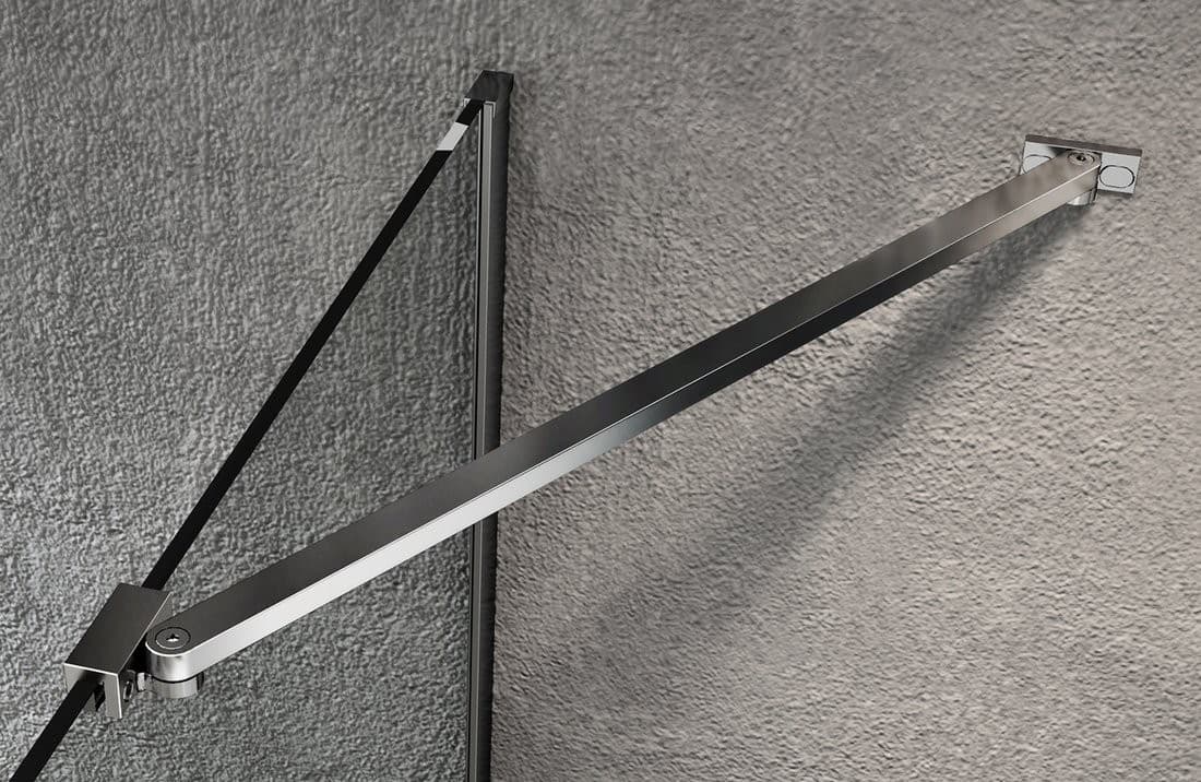 VARIO CHROME Walk-In kabina prysznicowa 1000 mm, szkło dymione