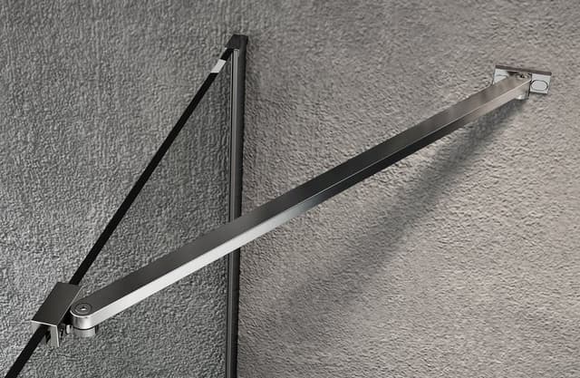VARIO CHROME Walk-In kabina prysznicowa 1000 mm, szkło dymione
