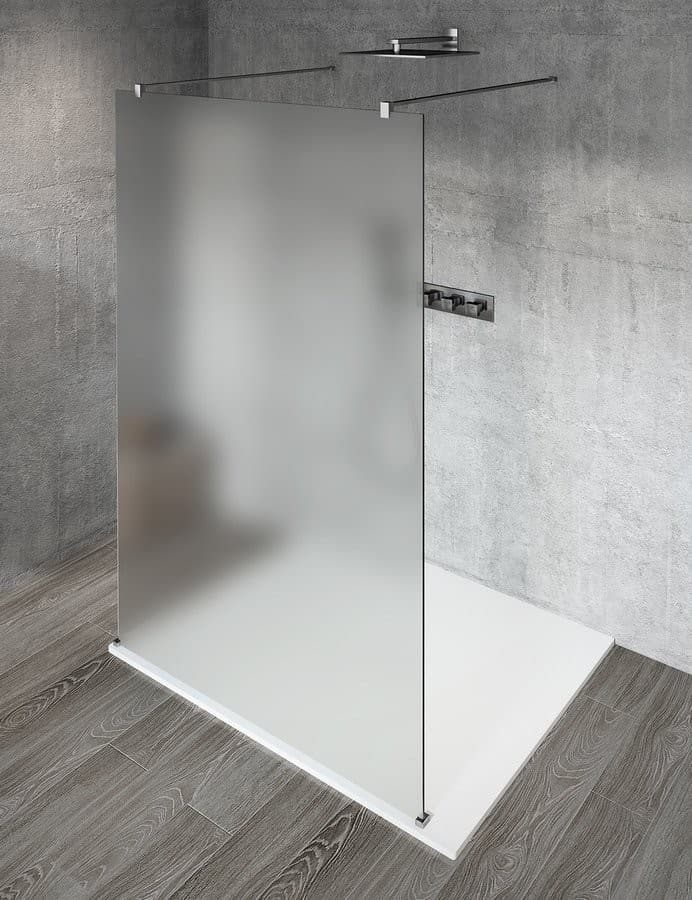VARIO CHROME kabina prysznicowa Walk-In, szkło matowe 1200 mm