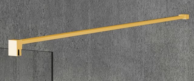 VARIO GOLD kabina prysznicowa Walk-In, 700 mm, szkło dymione