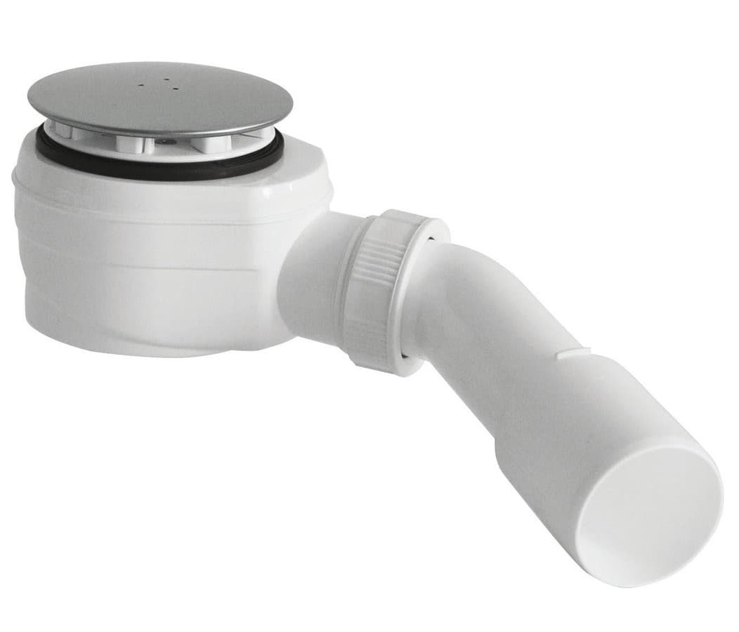 Syfon brodzikowy niski DN40/50, stal nierdzewna 60mm