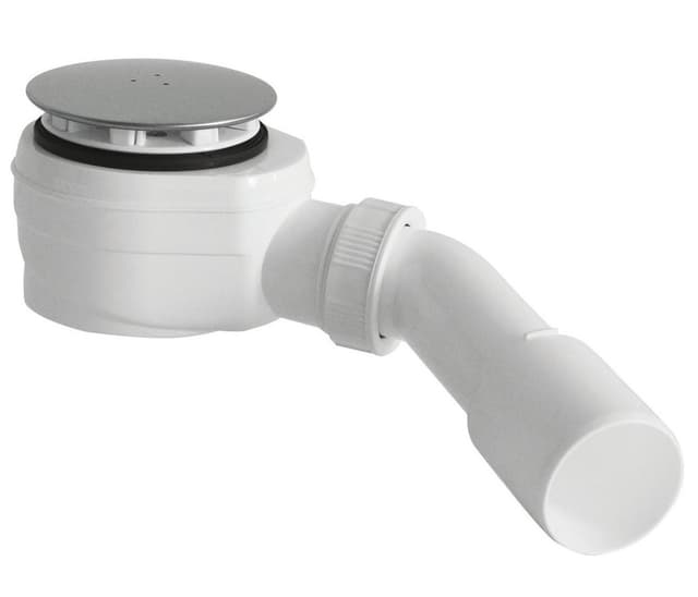 Syfon brodzikowy niski DN40/50, stal nierdzewna 60mm