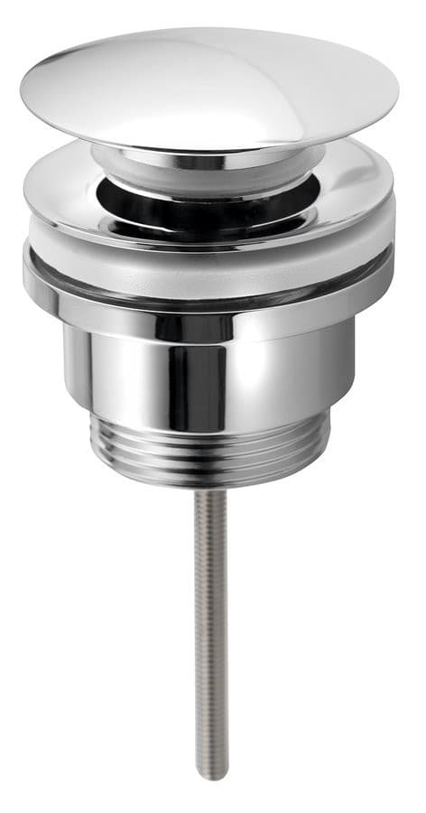 Korek umywalkowy Klik-Klak 5/4“, duży grzybek, chrom