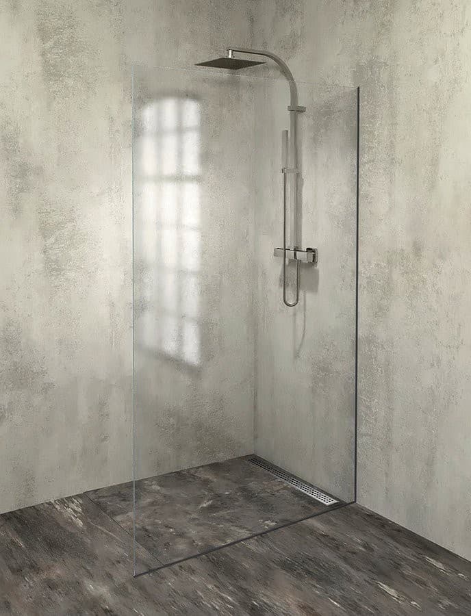 ARCHITEX LINE zestaw do montażu szkła, max 1200mm, czarny mat