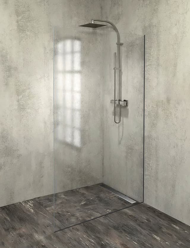 ARCHITEX LINE zestaw do montażu szkła, max 1200mm, czarny mat