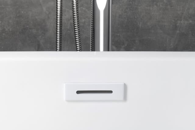 Zestaw maskownica przelewu korek wannowy 1 1/2 klik-klak