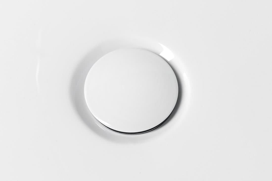 Zestaw maskownica przelewu korek wannowy 1 1/2 klik-klak