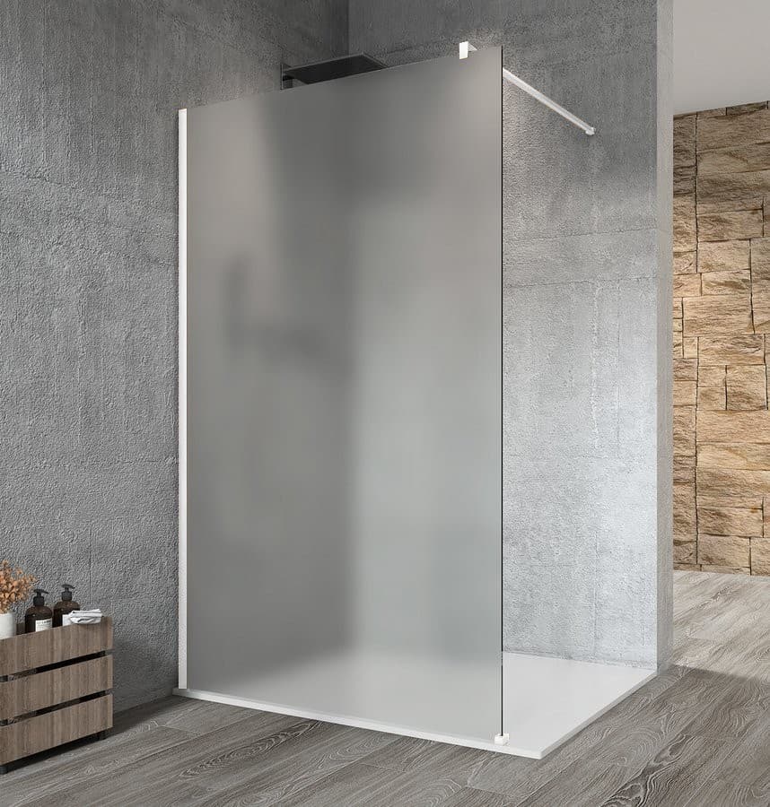 VARIO WHITE kabina prysznicowa Walk-In montaż przy ścianie 1400 mm