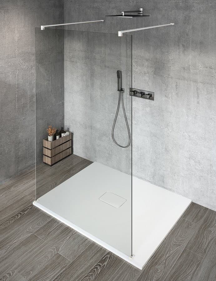 VARIO WHITE kabina przysznicowa Walk-In 700 mm, szkło czyste