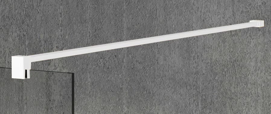 VARIO WHITE kabina prysznicowa Walk-In, szkło dymione, 1200 mm