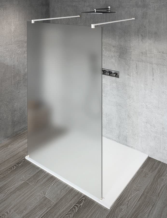 VARIOWHITE kabina prysznicowa Walk-In 900 mm, szkło matowe