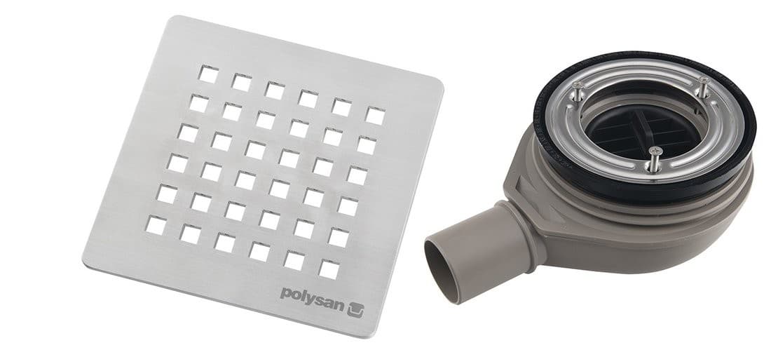 FLEXIA GEBERIT syfon do brodzików 90mm DN40 stal nierdzewna