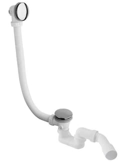 Zestaw odpływowy Klik-Klak z syfonem, L-900mm, DN40/50