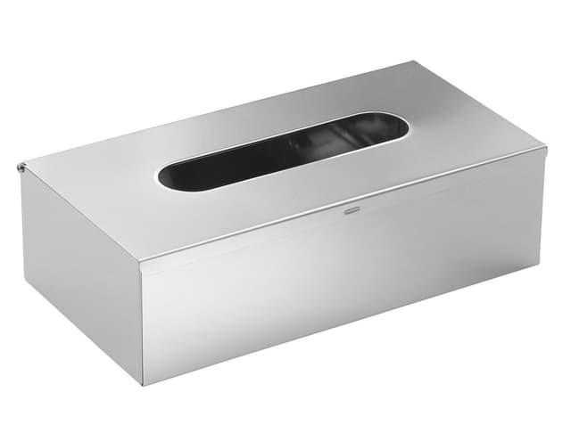 Pojemnik na chusteczki higieniczne ścienny, stal matowa