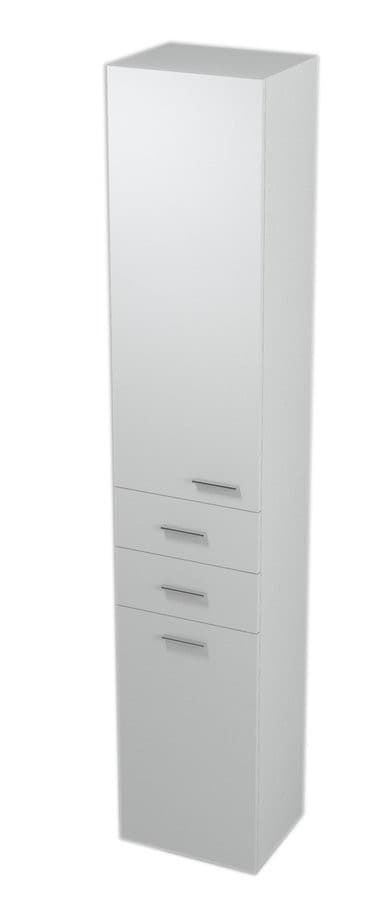 ZOJA/KERAMIA FRESH szafka wysoka z koszem 35x184cm, lewa