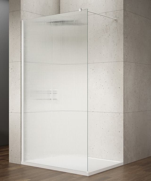 VARIO WHITE kabina prysznicowa Walk-In 700 mm, Coated Glass