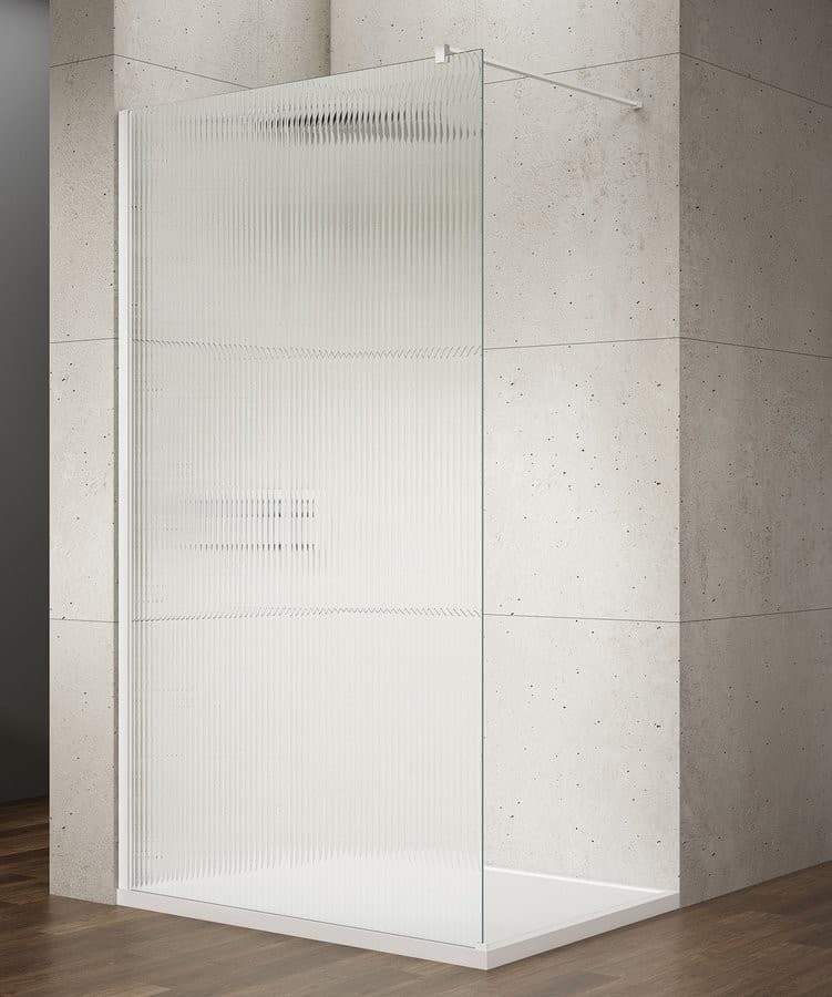 VARIO WHITE kabina prysznicowa Walk-In, 900 mm, szkło Coated Glass