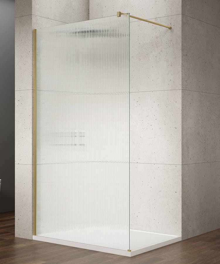 VARIO GOLD MATT kabina prysznicowa Walk-In 800 mm