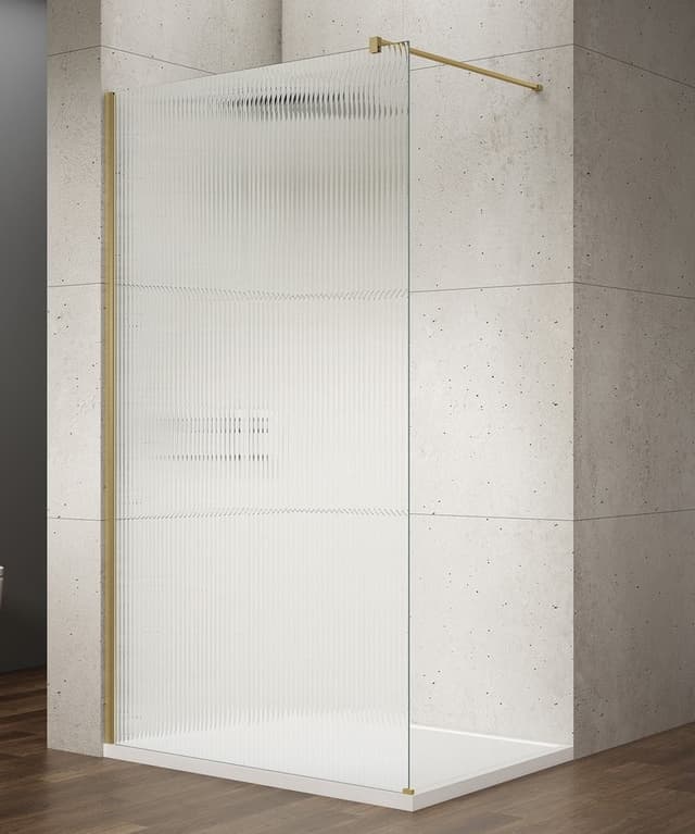 VARIO GOLD MATT kabina prysznicowa Walk-In 800 mm