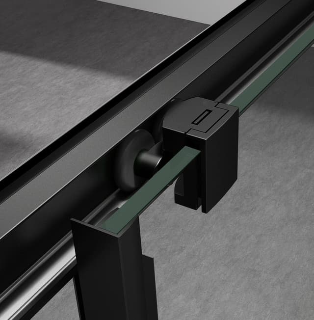 SIGMA SIMPLY BLACK kabina prysznicowa 100x100 cm z wejściem narożnym