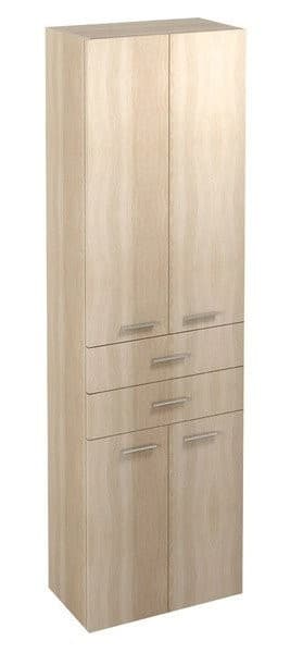 ZOJA/KERAMIA FRESH wysoka szafka 50x184x29cm, dąb platin