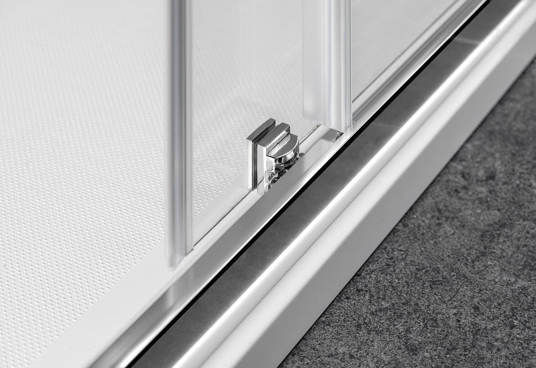 SIGMA SIMPLY kabina prysznicowa półokrągła 100x80cm, szkło Coated Glass