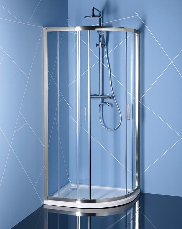 EASY LINE półokrągła kabina prysznicowa 1200x800mm, szkło