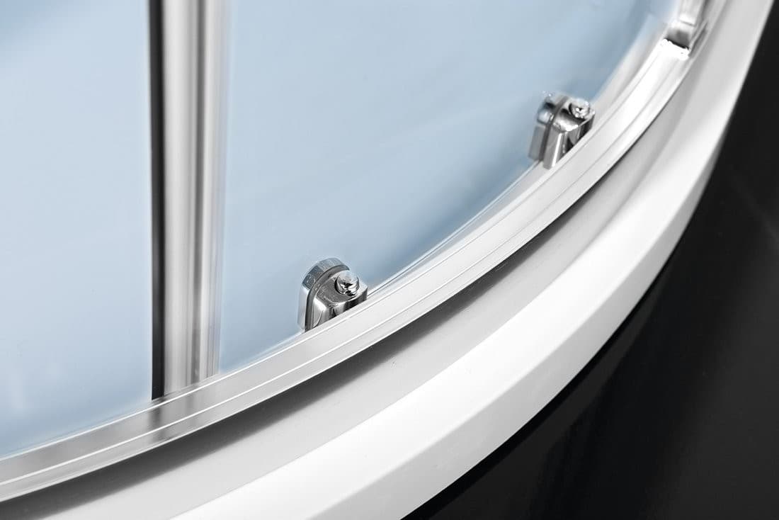 EASY LINE półokrągła kabina prysznicowa 1200x800mm, szkło