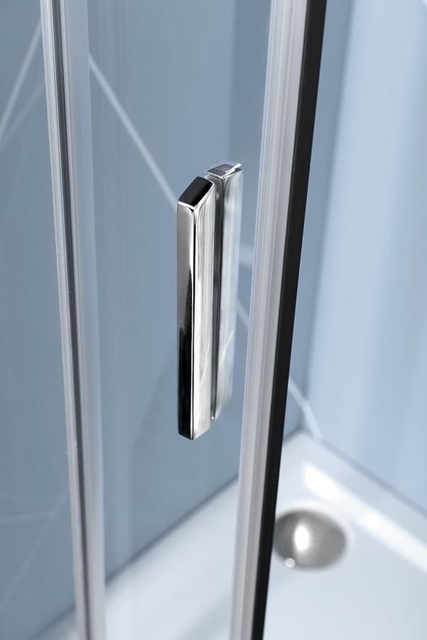 EASY LINE półokrągła kabina prysznicowa 1200x800mm, szkło