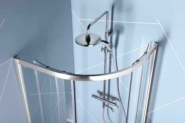 EASY LINE półokrągła kabina prysznicowa 1100x800mm, szkło czyste