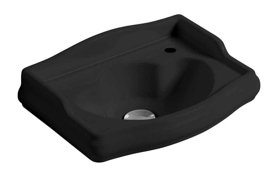 RETRO umywalka ceramiczna 41x30cm, bez przelewu