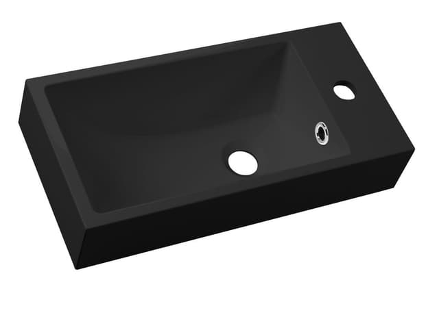 ARIANA umywalka kompozytowa 50x25cm z baterią prawą