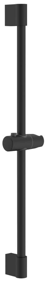 Okrągły drążek prysznicowy z uchwytem przesuwnym 708mm, ABS