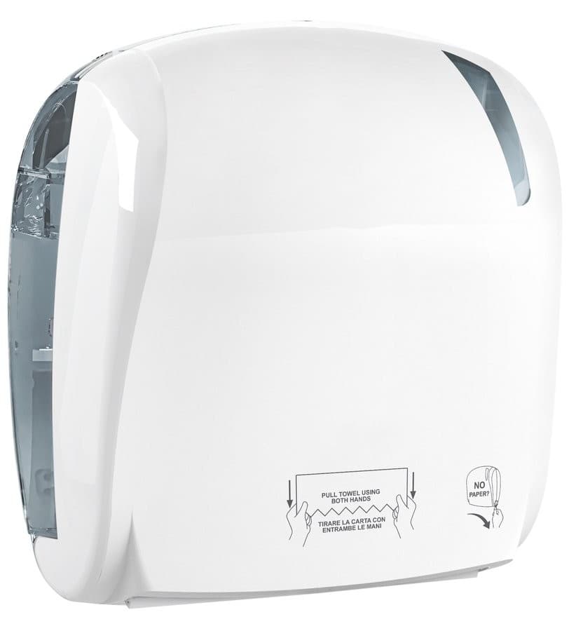 SKIN podajnik ręczników papierowych Autocut, biały