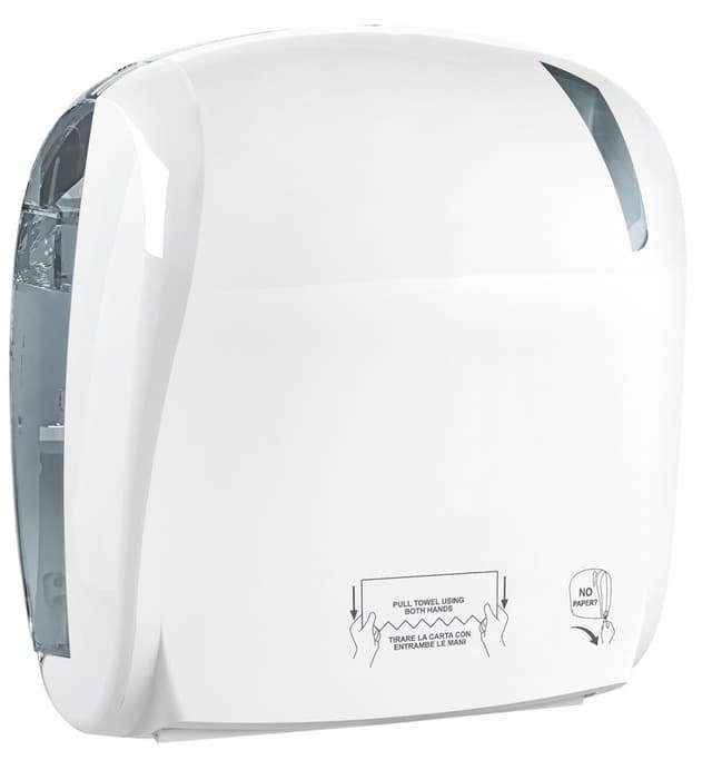 SKIN podajnik ręczników papierowych Autocut, biały
