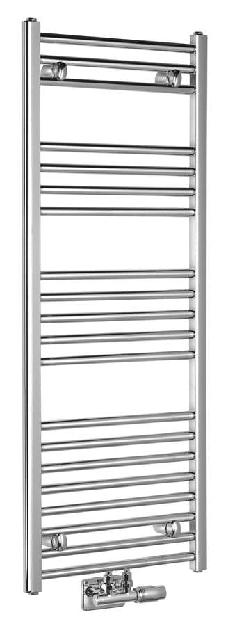 ALYA grzejnik łazienkowy 400x1188mm, chrom, środkowe podłączenie