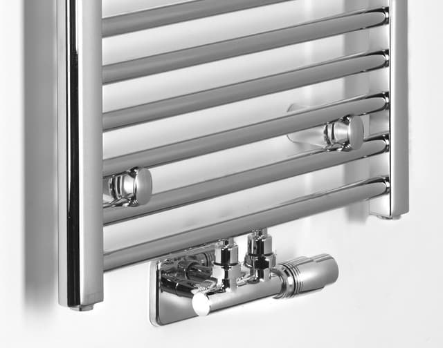 ALYA grzejnik łazienkowy 400x1188mm, chrom, środkowe podłączenie