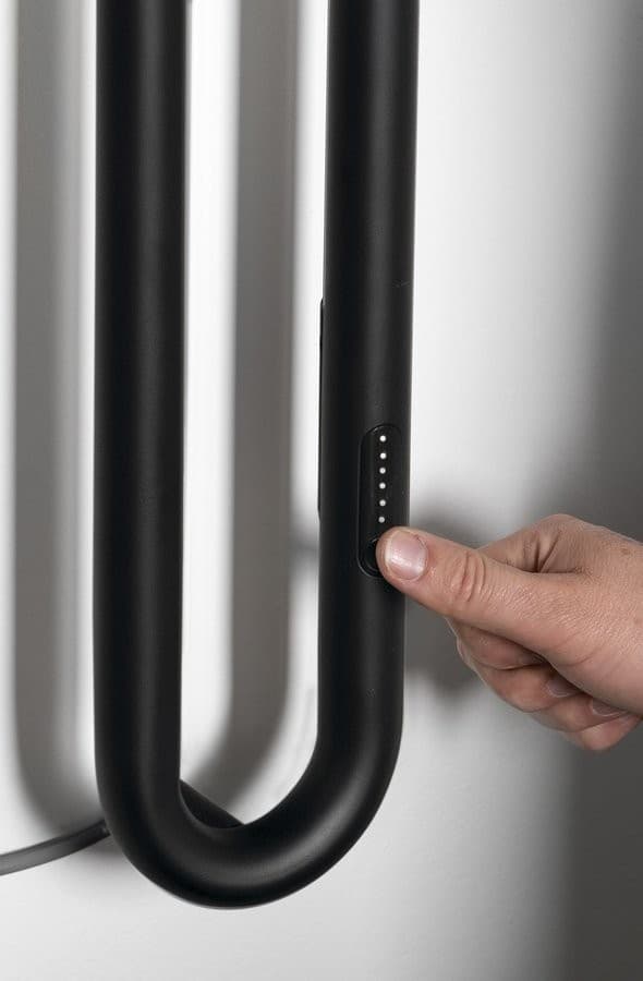 DUOPASSO elektryczna suszarka na ręczniki, 122x1700mm, 45W