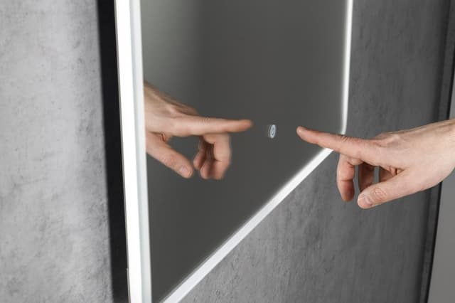 PIRI lustro z oświetleniem LED 60x80cm, czujnik dotykowy, 2700-6500K