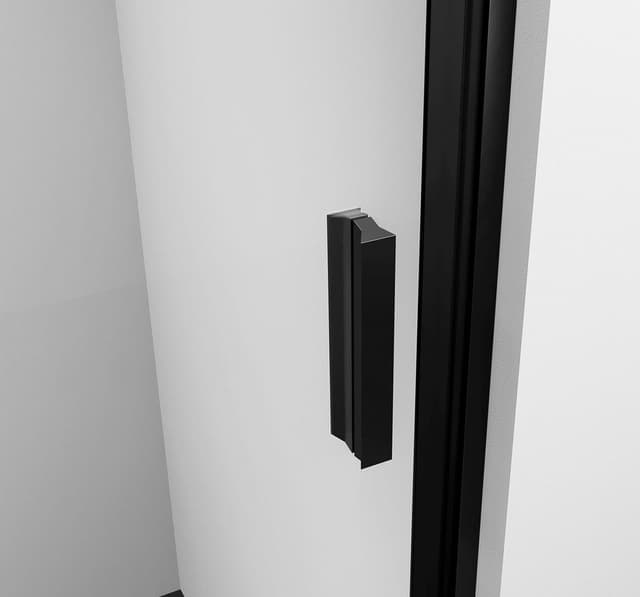 ZOOM BLACK drzwi prysznicowe do wnęki 700 mm, lewe, szkło czyste