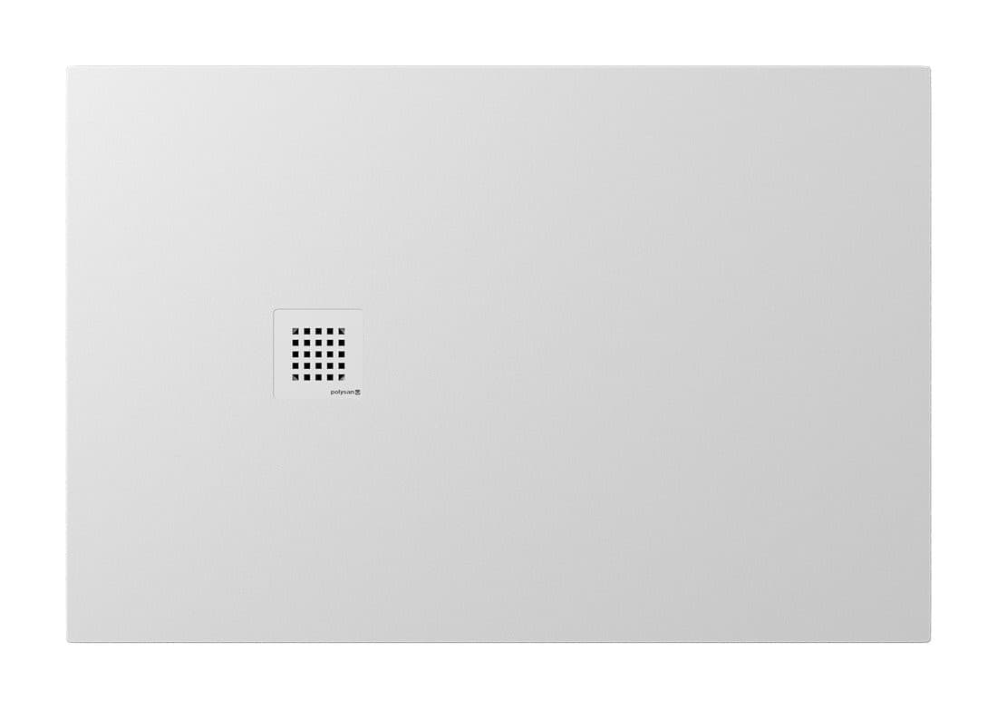 TRENECA brodzik kompozytowy z możliwością docinania 120x80cm, biały mat