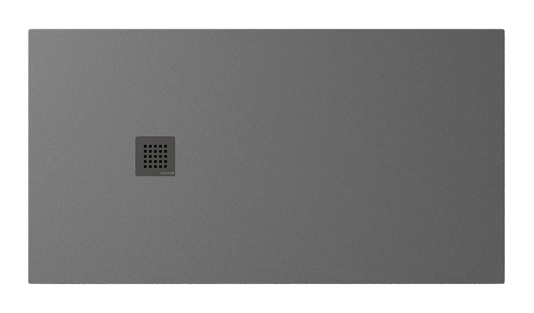 TRENECA brodzik kompozytowy z możliwością docinania 150x80cm, szary mat