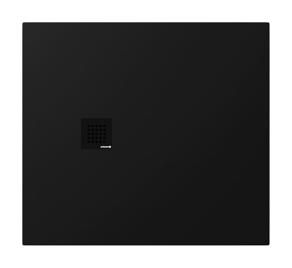 TRENECA brodzik kompozytowy z możliwością docinania 100x90cm, czarny mat