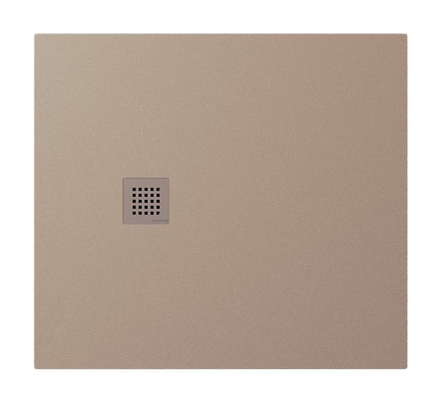 TRENECA brodzik kompozytowy z możliwością docinania 100x90cm, beżowy mat