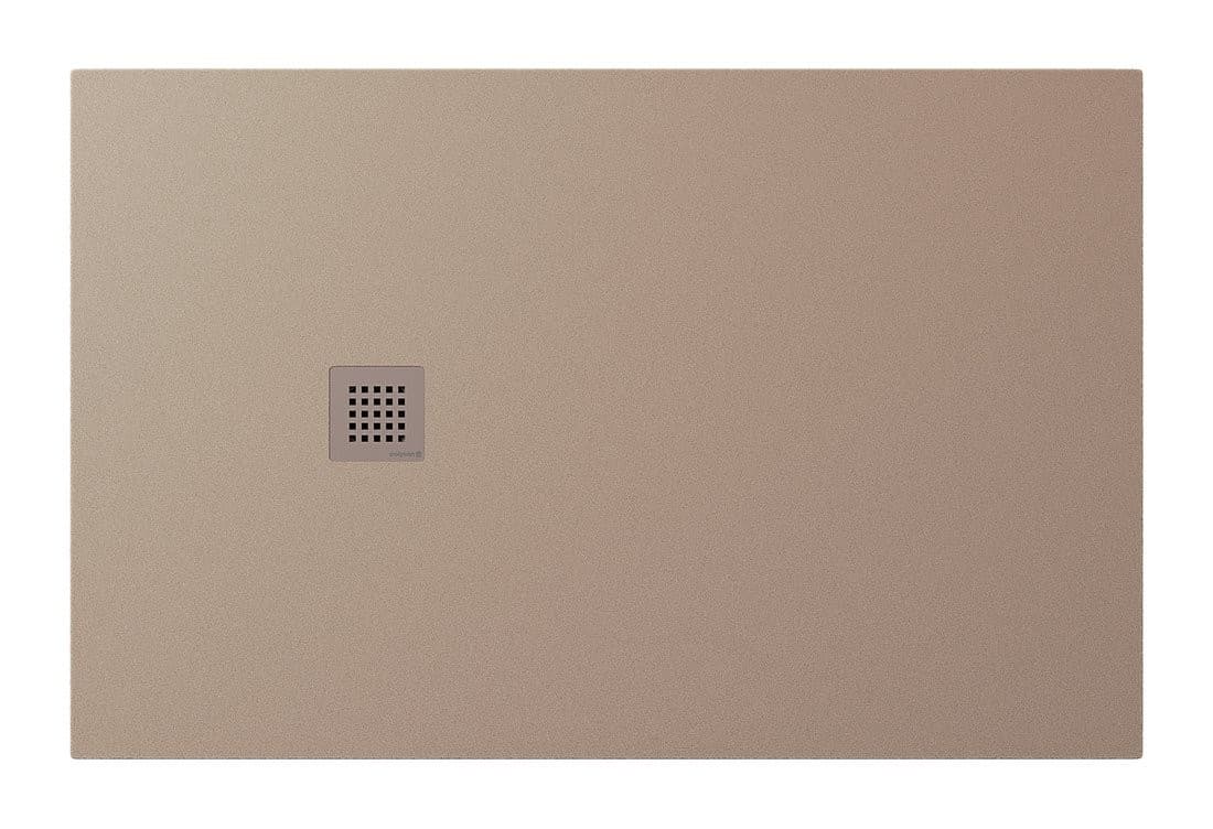 TRENECA brodzik kompozytowy z możliwością docinania 140x90cm, beżowy mat