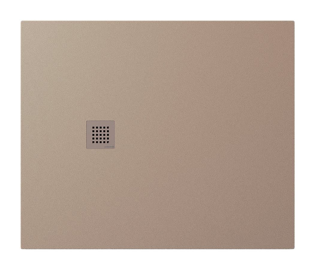 TRENECA brodzik kompozytowy z możliwością docinania 120x100cm, beżowy mat