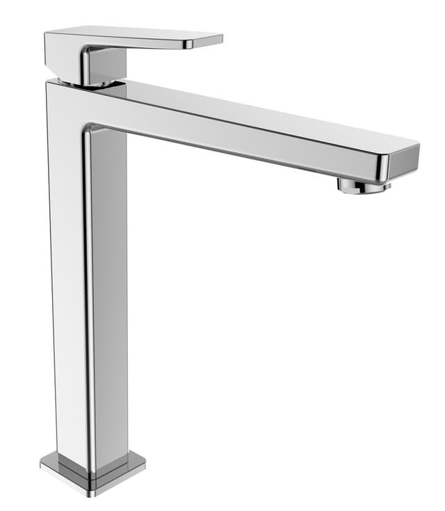 TURSI Bateria umywalkowa wysoka z przedłużoną wylewką, bez odpływu, chrom