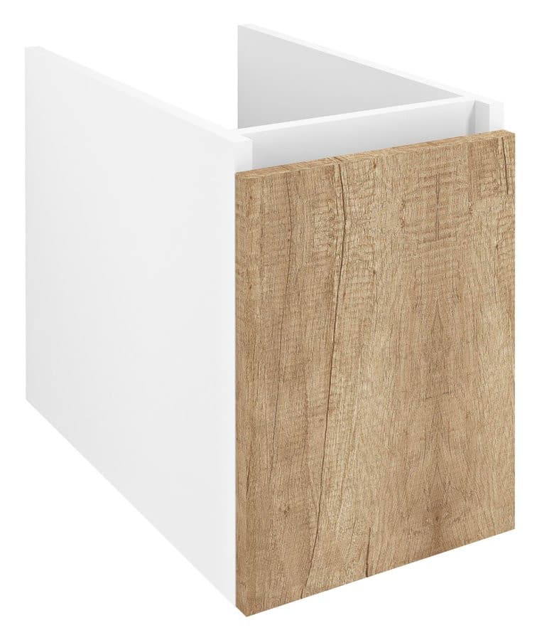 LOREA szafka wisząca dolna 30x44x51,2cm, prawa/lewa, dąb alabama/biały mat