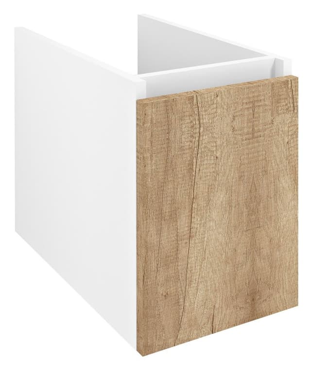 LOREA szafka wisząca dolna 30x44x51,2cm, prawa/lewa, dąb alabama/biały mat