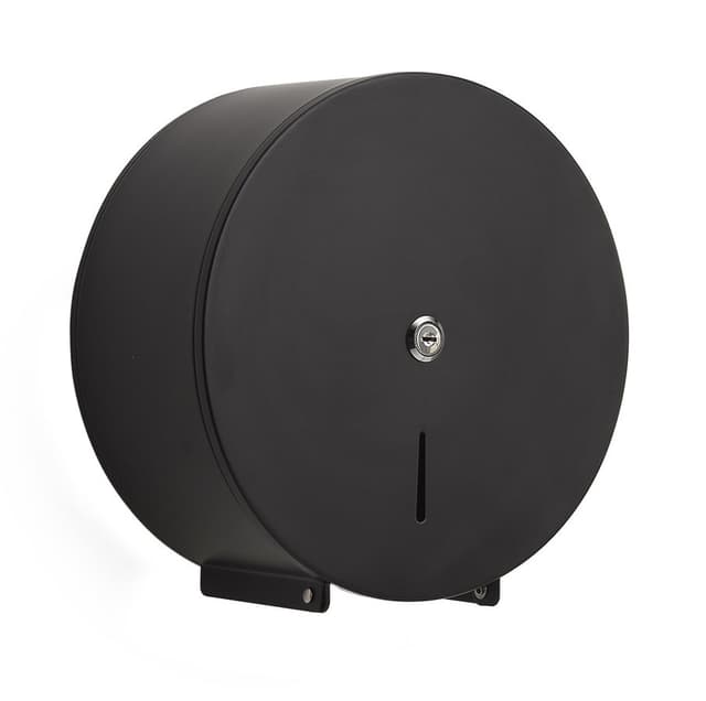 Zasobnik na papier toaletowydo średnica 24cm, 264x126x270mm, czarny mat